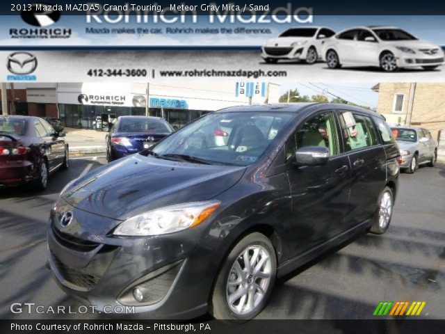 2013 Mazda MAZDA5 Grand Touring in Meteor Gray Mica