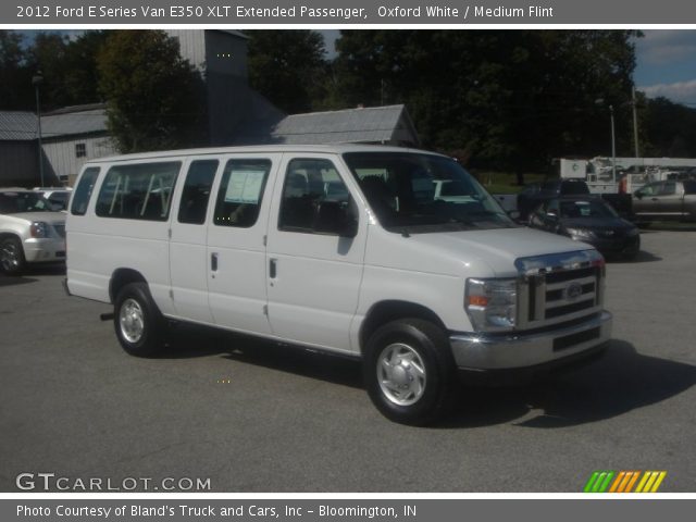 2012 Ford E Series Van E350 XLT Extended Passenger in Oxford White