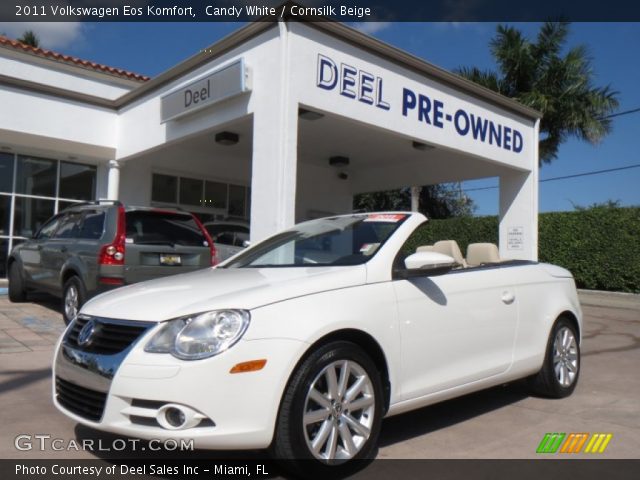 2011 Volkswagen Eos Komfort in Candy White