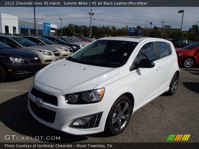 2013 Chevrolet Sonic RS Hatch in Summit White