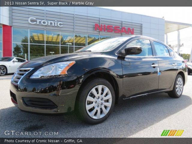 2013 Nissan Sentra SV in Super Black