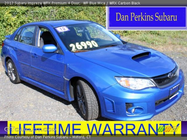 2012 Subaru Impreza WRX Premium 4 Door in WR Blue Mica