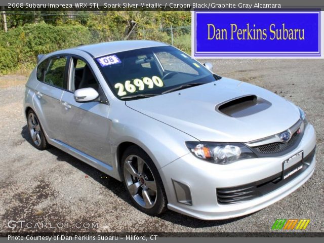 2008 Subaru Impreza WRX STi in Spark Silver Metallic