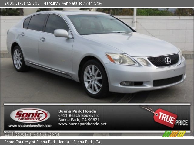 2006 Lexus GS 300 in Mercury Silver Metallic