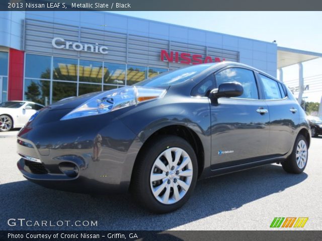 2013 Nissan LEAF S in Metallic Slate