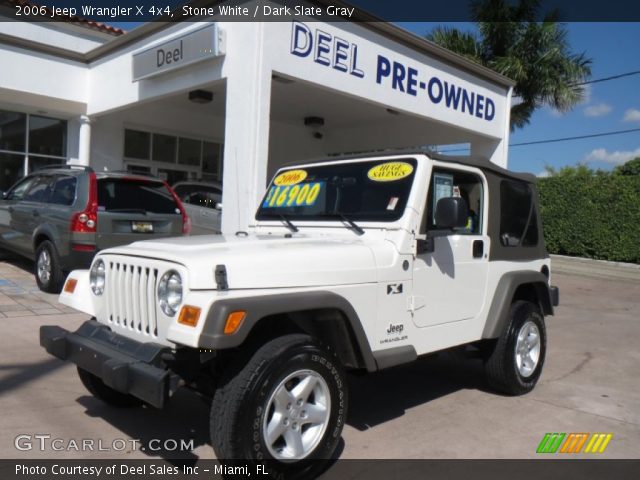 2006 Jeep Wrangler X 4x4 in Stone White