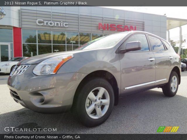 2013 Nissan Rogue S in Platinum Graphite