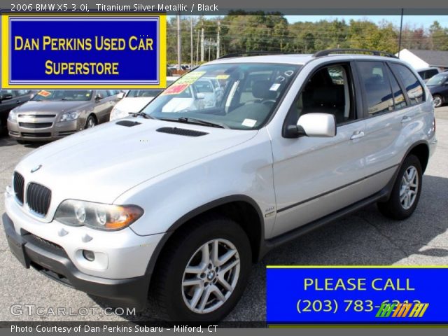 2006 BMW X5 3.0i in Titanium Silver Metallic