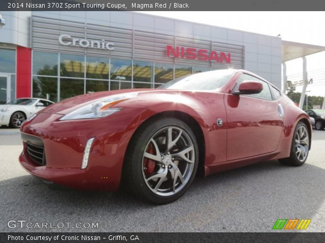2014 Nissan 370Z Sport Touring Coupe in Magma Red