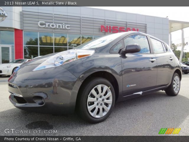 2013 Nissan LEAF S in Metallic Slate