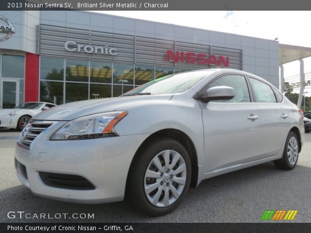 2013 Nissan Sentra SV in Brilliant Silver Metallic