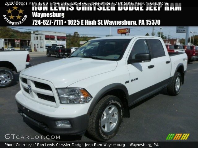 2010 Dodge Ram 1500 TRX4 Crew Cab 4x4 in Stone White