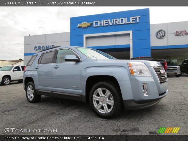 2014 GMC Terrain SLT in Silver Sky Metallic