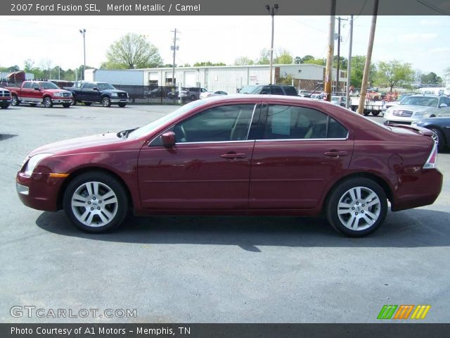 2007 Ford Fusion SEL in Merlot Metallic