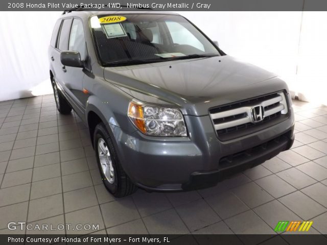 2008 Honda Pilot Value Package 4WD in Nimbus Gray Metallic
