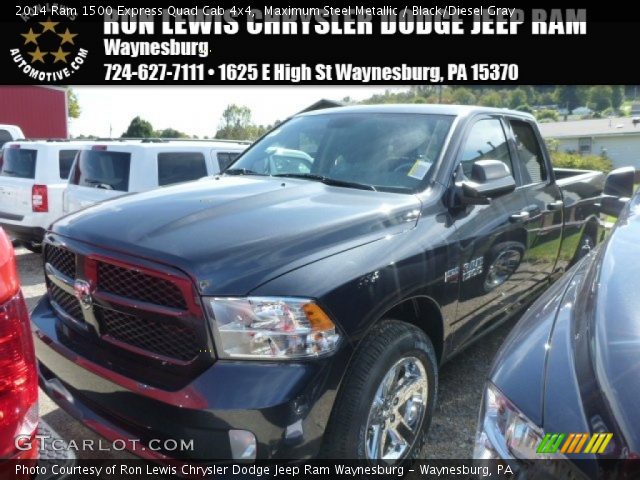 2014 Ram 1500 Express Quad Cab 4x4 in Maximum Steel Metallic