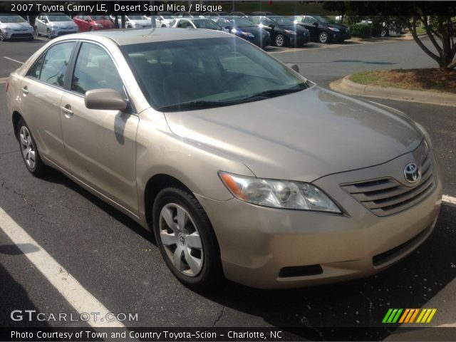 2007 Toyota Camry LE in Desert Sand Mica