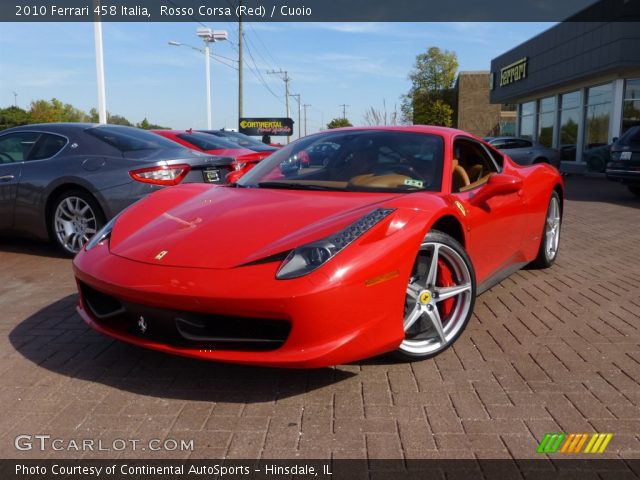 2010 Ferrari 458 Italia in Rosso Corsa (Red)