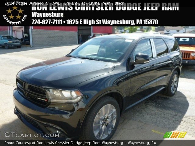 2014 Dodge Durango R/T AWD in Brilliant Black Crystal Pearl
