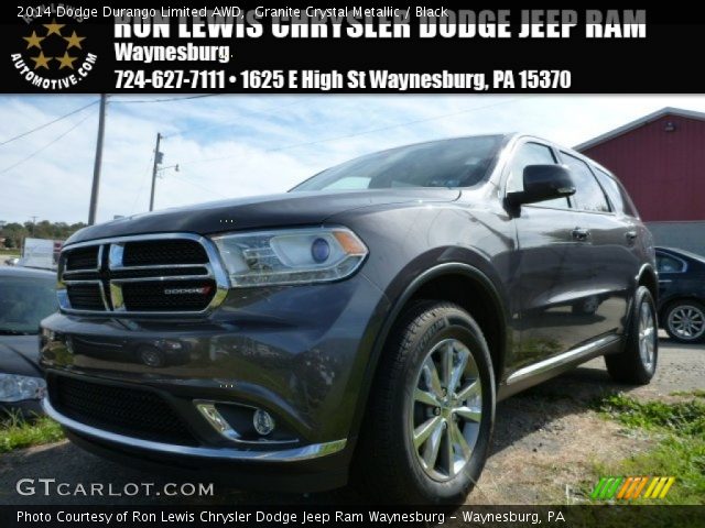 2014 Dodge Durango Limited AWD in Granite Crystal Metallic