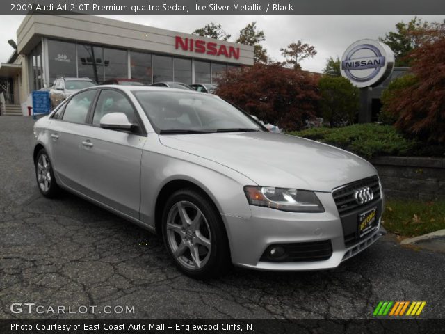 2009 Audi A4 2.0T Premium quattro Sedan in Ice Silver Metallic