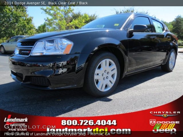 2014 Dodge Avenger SE in Black Clear Coat