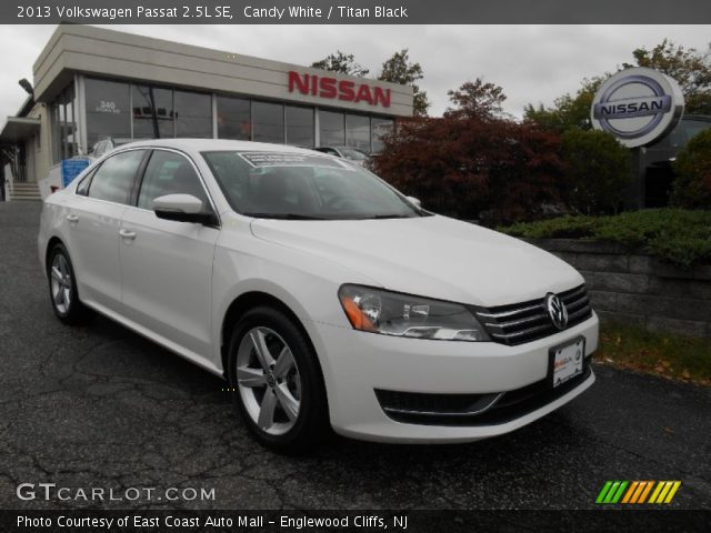 2013 Volkswagen Passat 2.5L SE in Candy White