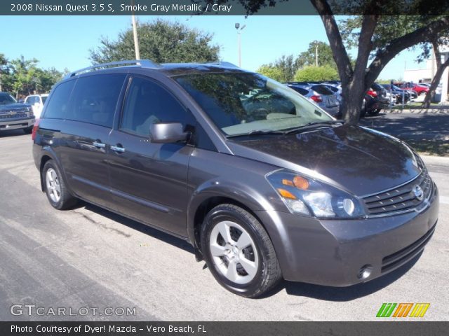 2008 Nissan Quest 3.5 S in Smoke Gray Metallic