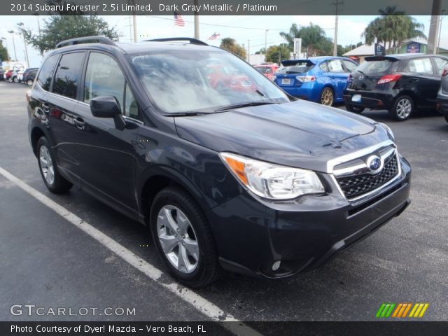 2014 Subaru Forester 2.5i Limited in Dark Gray Metallic