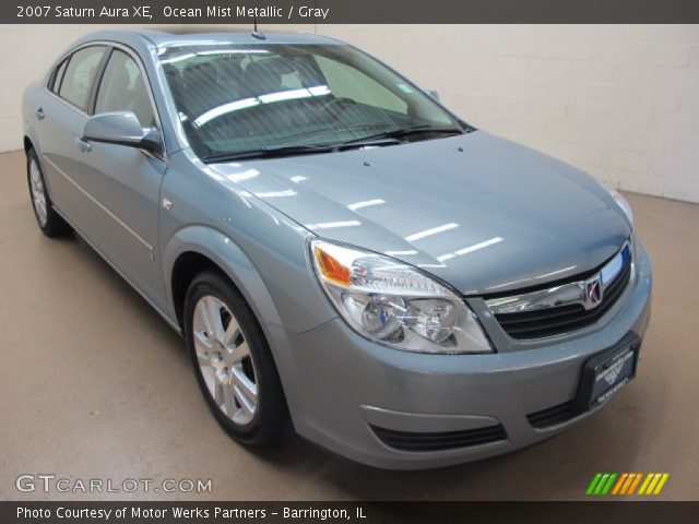 2007 Saturn Aura XE in Ocean Mist Metallic