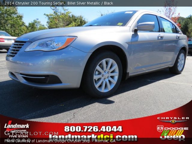 2014 Chrysler 200 Touring Sedan in Billet Silver Metallic
