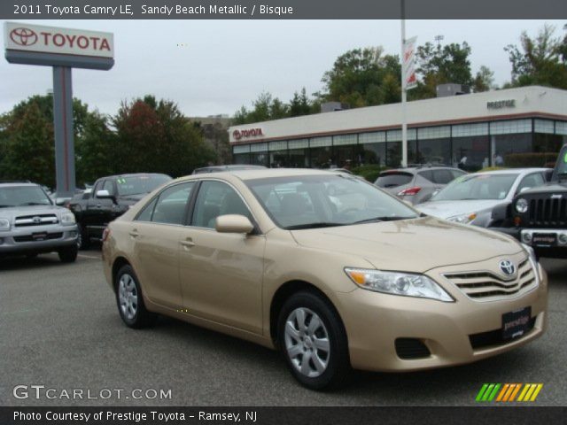 2011 Toyota Camry LE in Sandy Beach Metallic