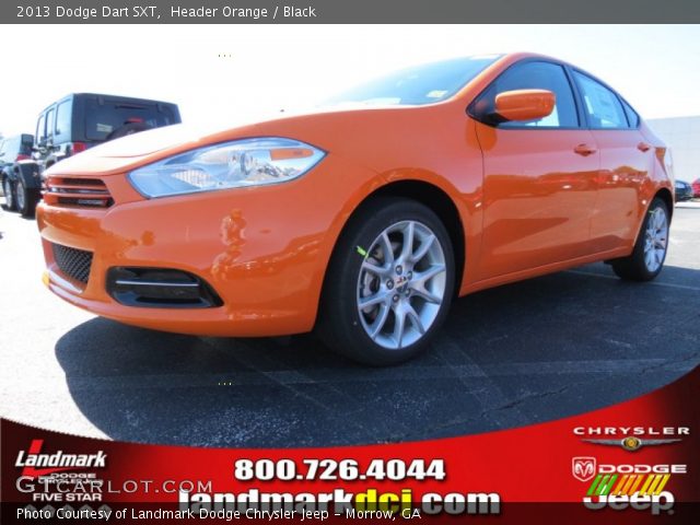 2013 Dodge Dart SXT in Header Orange