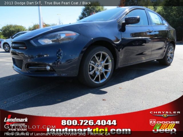 2013 Dodge Dart SXT in True Blue Pearl Coat