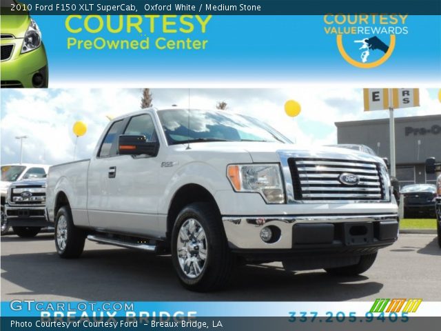 2010 Ford F150 XLT SuperCab in Oxford White