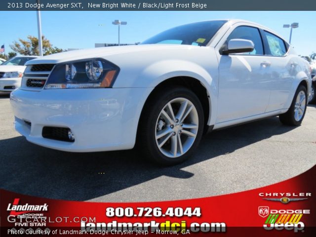 2013 Dodge Avenger SXT in New Bright White