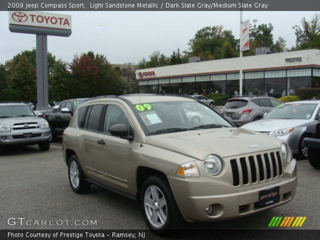 2009 Jeep Compass Sport in Light Sandstone Metallic