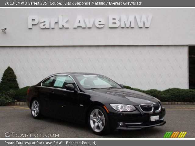 2013 BMW 3 Series 335i Coupe in Black Sapphire Metallic