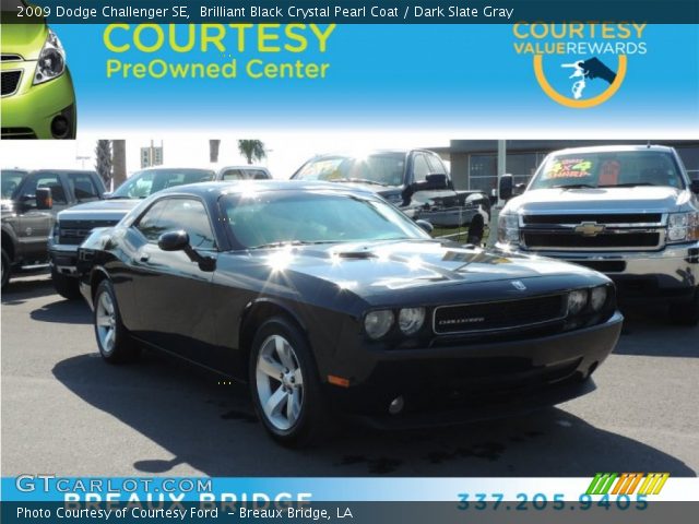 2009 Dodge Challenger SE in Brilliant Black Crystal Pearl Coat