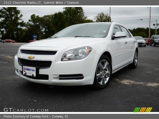 2012 Chevrolet Malibu LT in Summit White