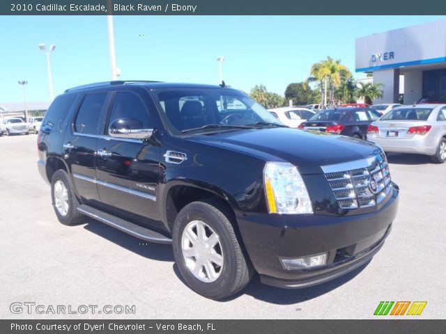 2010 Cadillac Escalade  in Black Raven