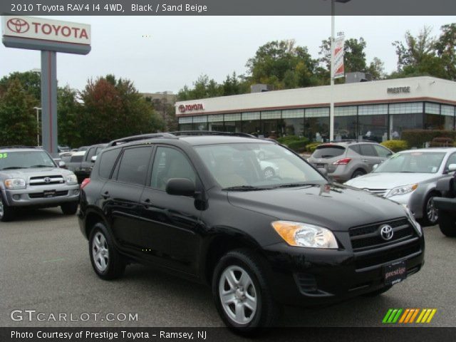 2010 Toyota RAV4 I4 4WD in Black