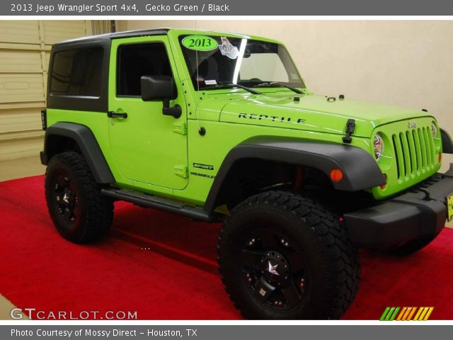 2013 Jeep Wrangler Sport 4x4 in Gecko Green