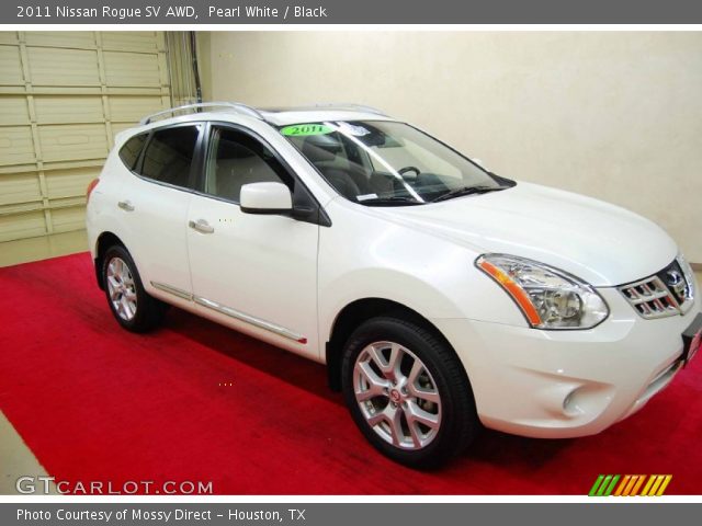 2011 Nissan Rogue SV AWD in Pearl White