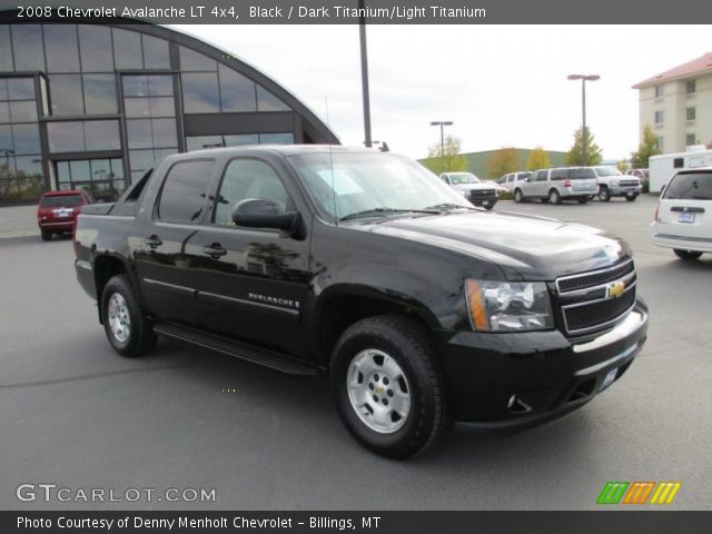 2008 Chevrolet Avalanche LT 4x4 in Black