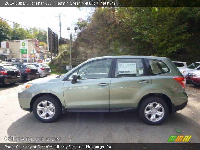 2014 Subaru Forester 2.5i in Jasmin Green Metallic