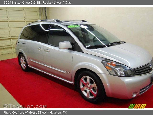 2009 Nissan Quest 3.5 SE in Radiant Silver