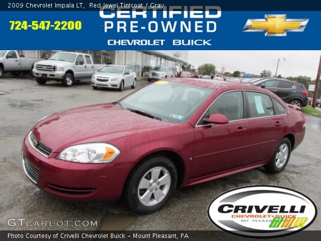 2009 Chevrolet Impala LT in Red Jewel Tintcoat