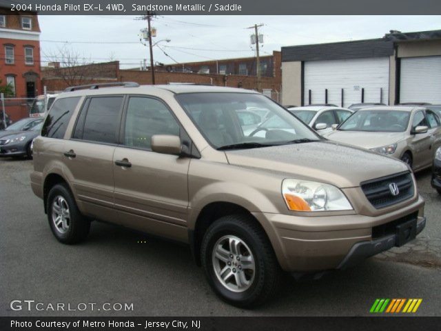 2004 Honda Pilot EX-L 4WD in Sandstone Metallic