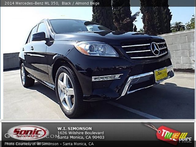 2014 Mercedes-Benz ML 350 in Black